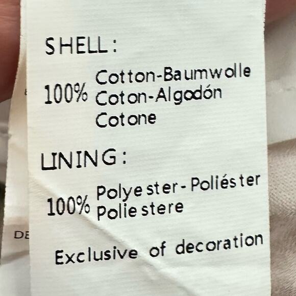 Cupshe White Eyelet Sleeveless Top Size Medium - Picture 8 of 9